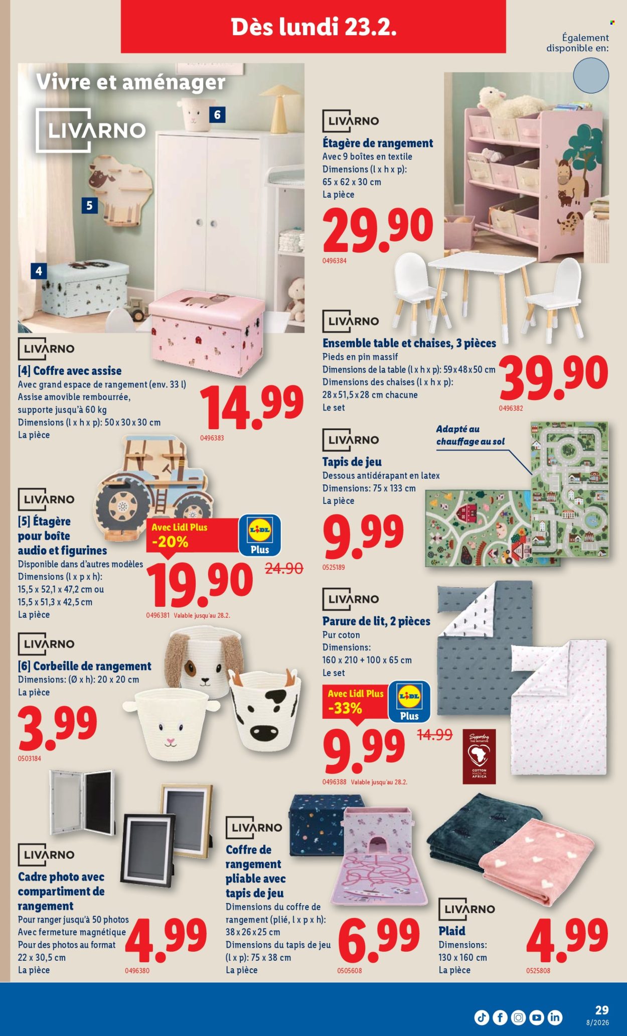 Volantino Lidl - 19.2.2026 - 25.2.2026. Pagina 29. Pagina 29
