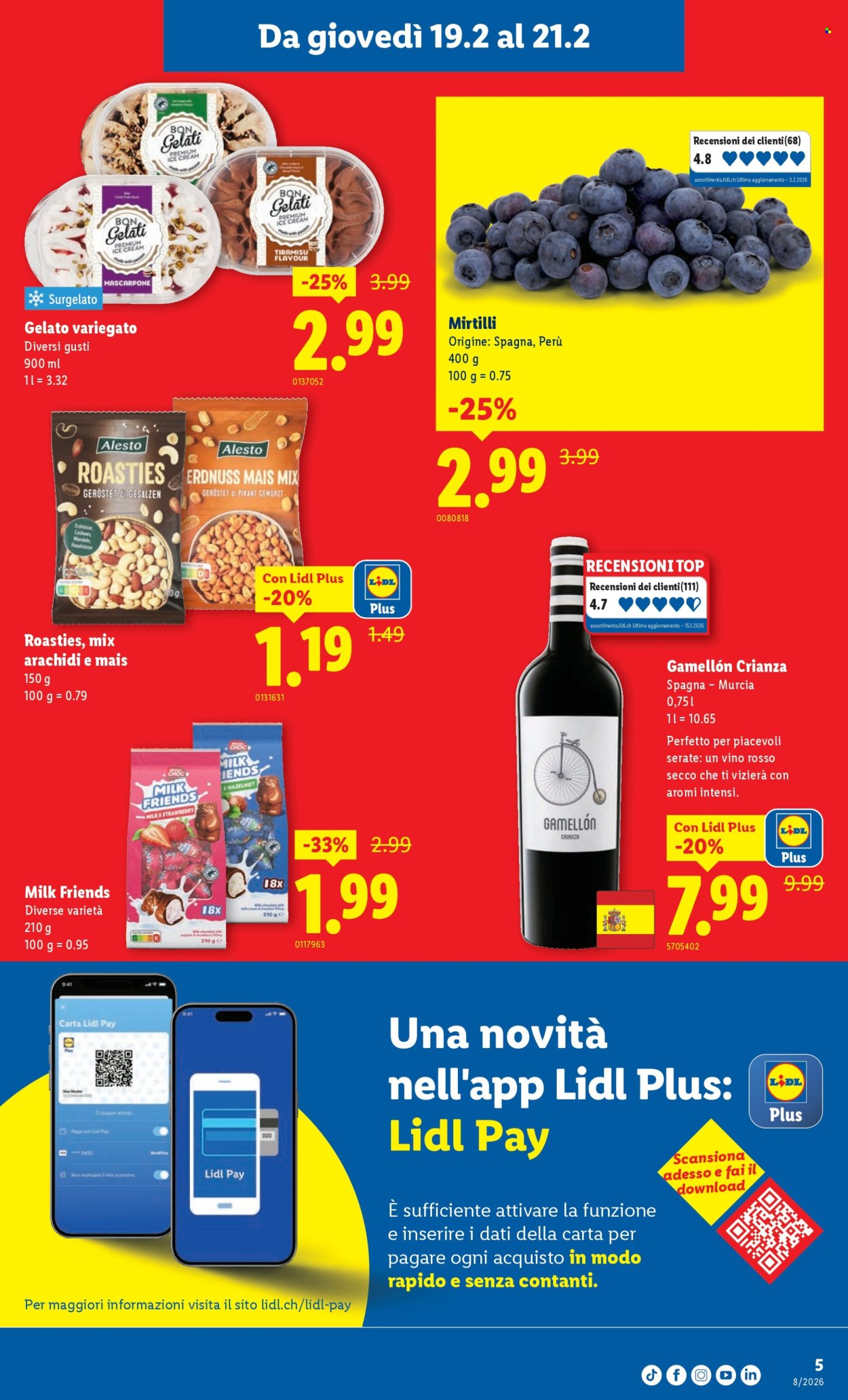 Volantino Lidl - 19.2.2026 - 25.2.2026. Pagina 5. Pagina 5