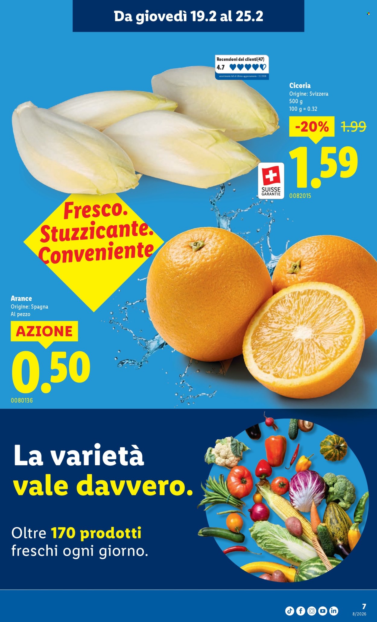 Volantino Lidl - 19.2.2026 - 25.2.2026. Pagina 7. Pagina 7