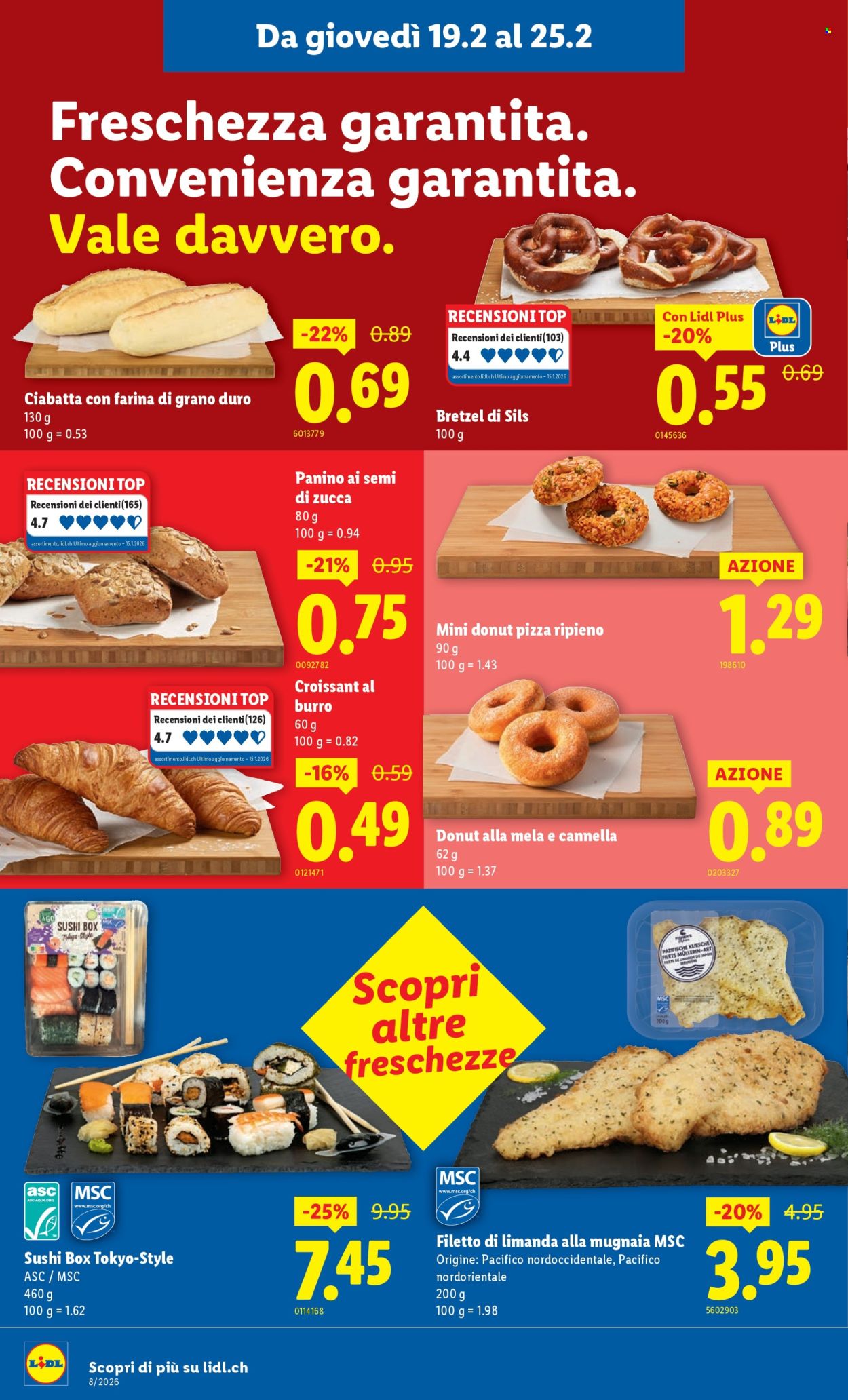 Volantino Lidl - 19.2.2026 - 25.2.2026. Pagina 8. Pagina 8