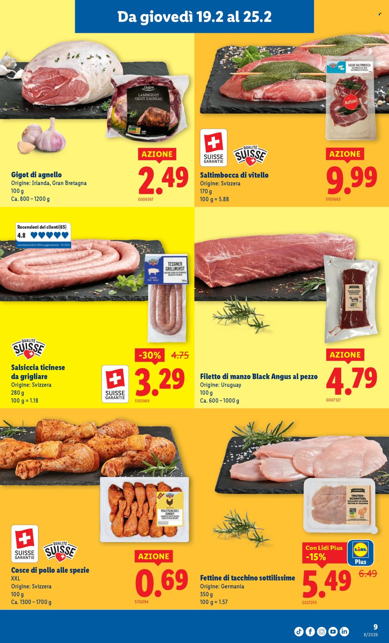 Volantino Lidl - 19.2.2026 - 25.2.2026. Pagina 9. Pagina 9