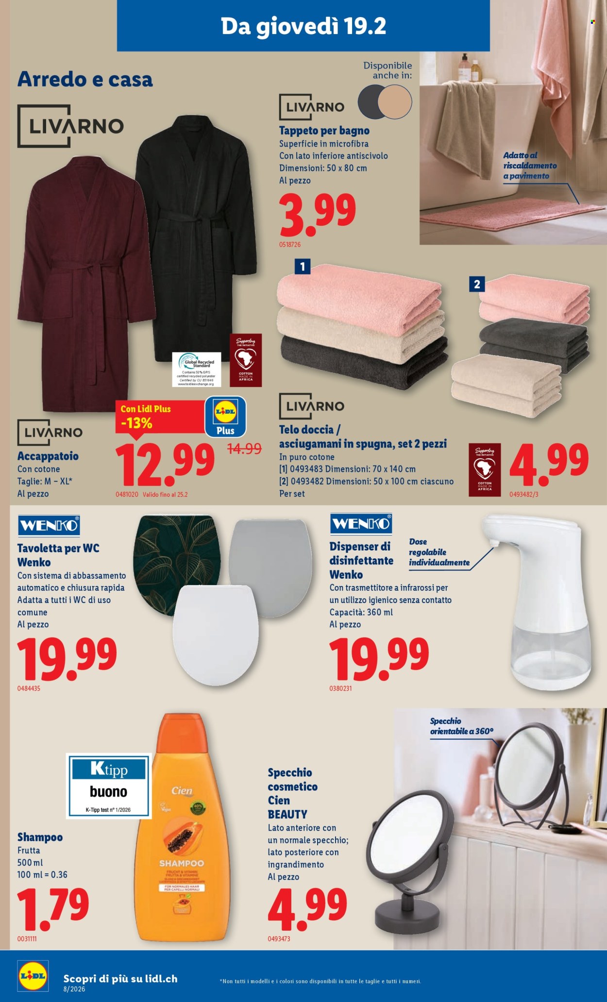 Volantino Lidl - 19.2.2026 - 25.2.2026. Pagina 16. Pagina 16
