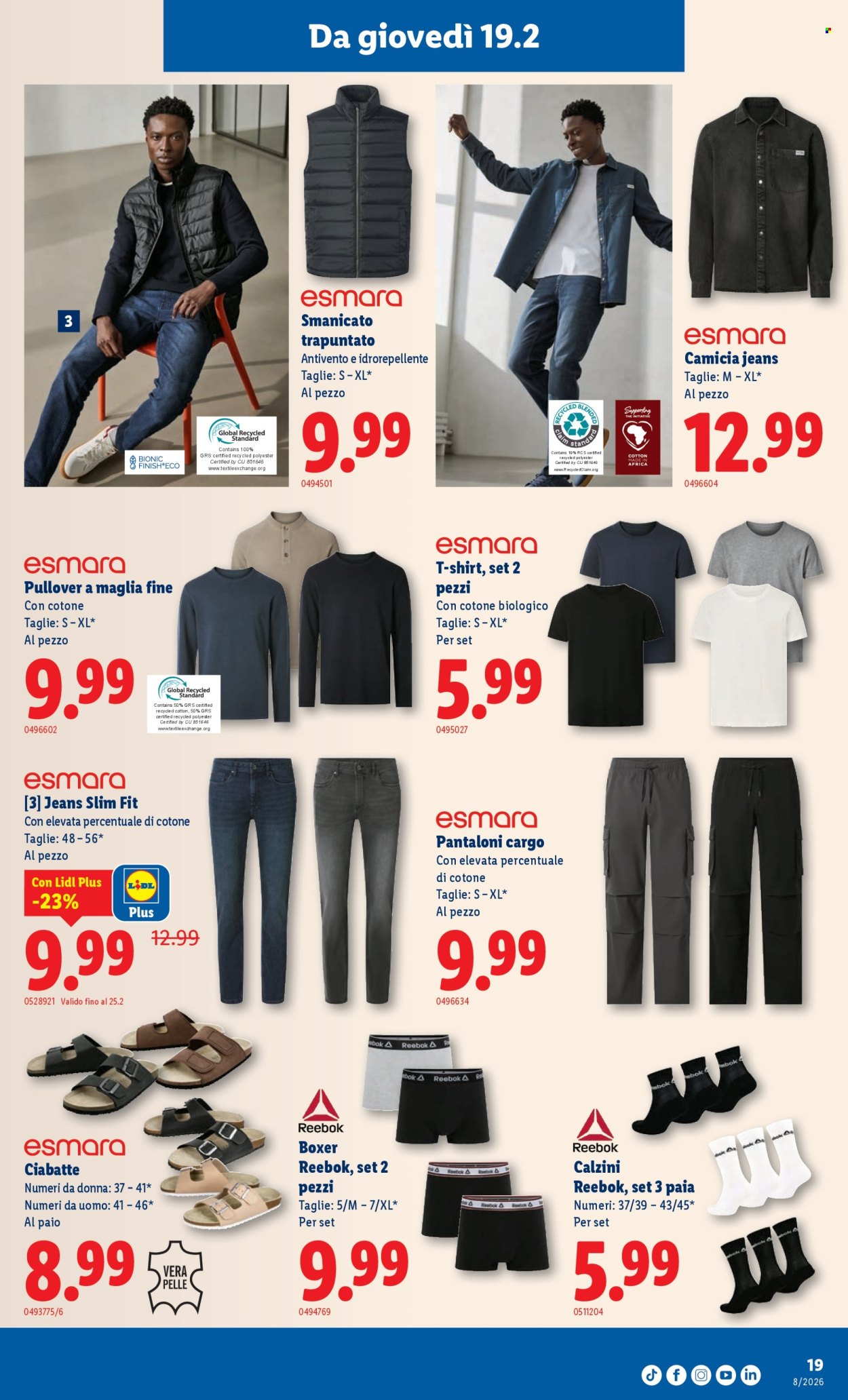 Volantino Lidl - 19.2.2026 - 25.2.2026. Pagina 19. Pagina 19