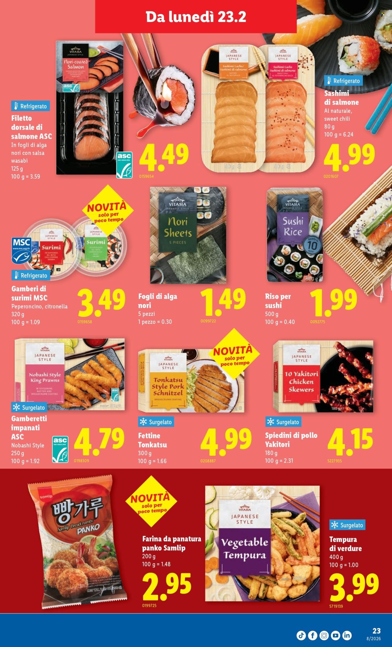 Volantino Lidl - 19.2.2026 - 25.2.2026. Pagina 23. Pagina 23