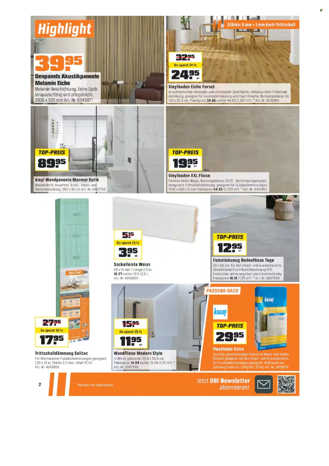 Volantino OBI - 16.2.2026 - 28.2.2026. Pagina 2. Pagina 2