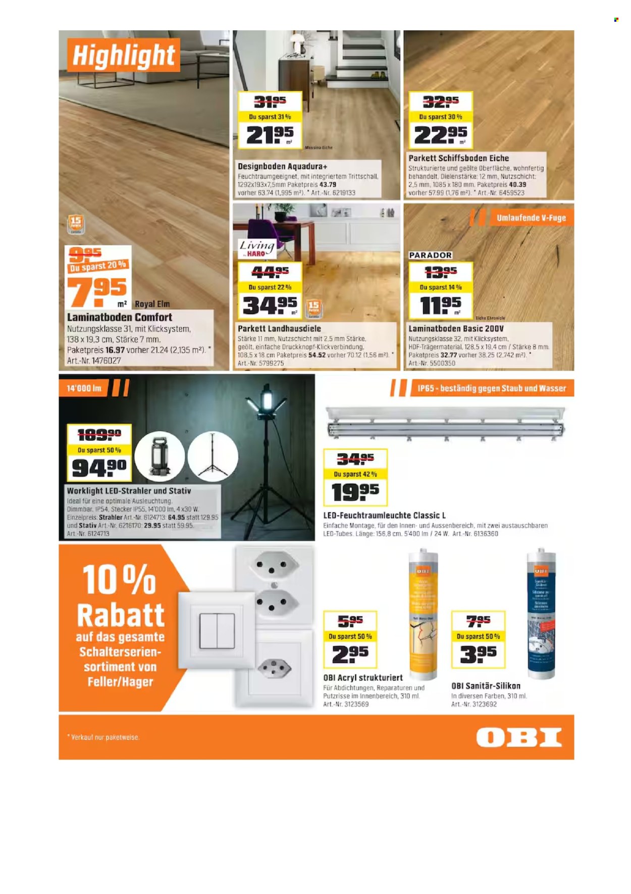 Volantino OBI - 16.2.2026 - 28.2.2026. Pagina 3. Pagina 3