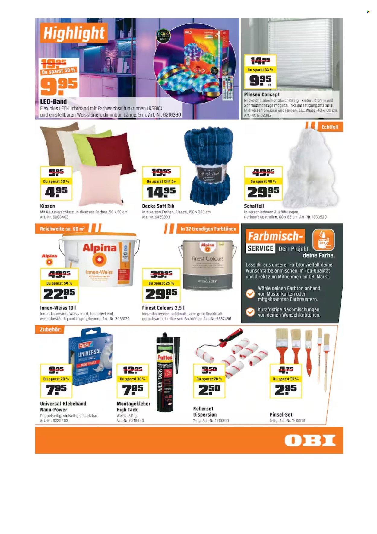 Volantino OBI - 16.2.2026 - 28.2.2026. Pagina 5. Pagina 5