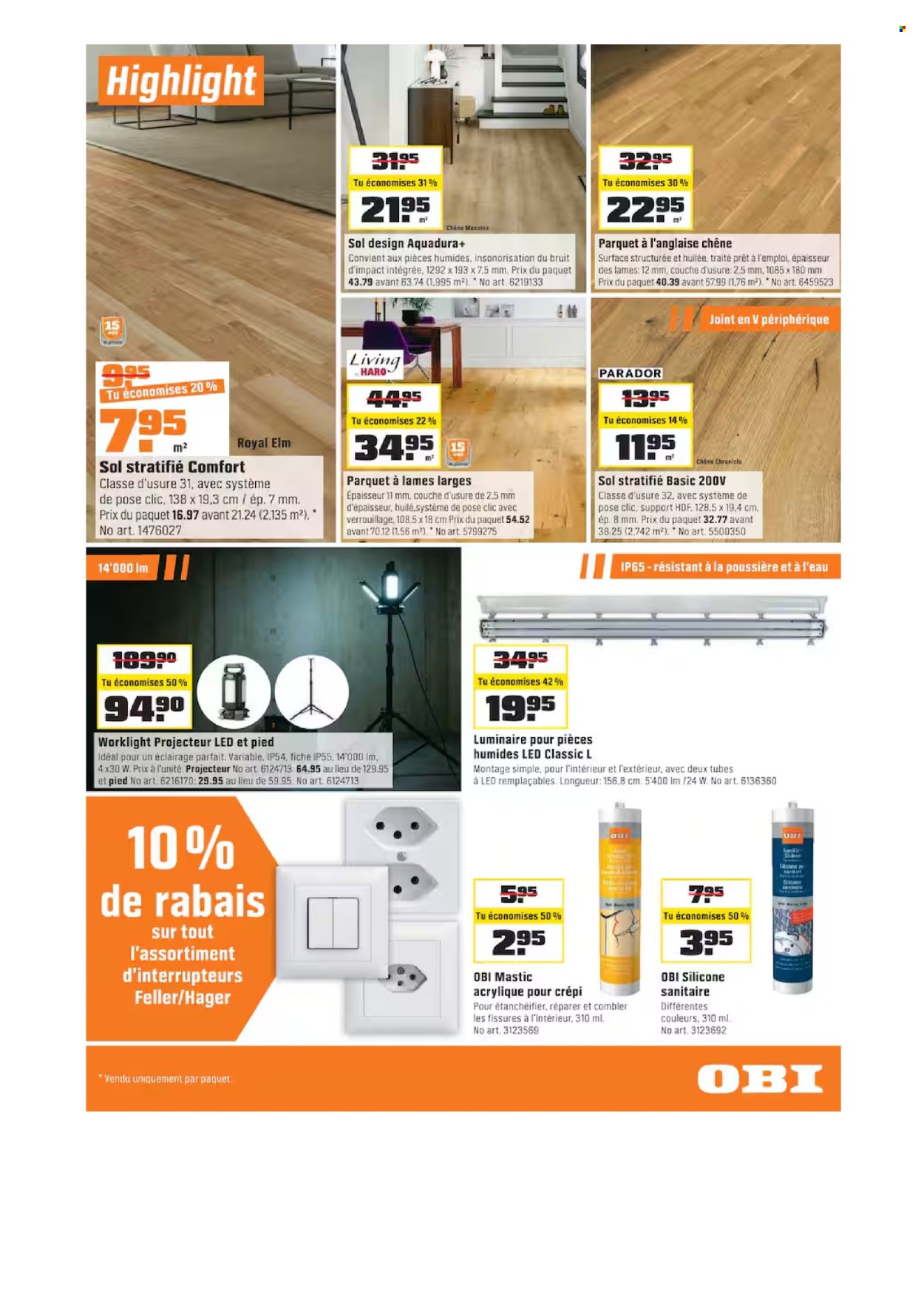 Volantino OBI - 16.2.2026 - 28.2.2026. Pagina 3. Pagina 3