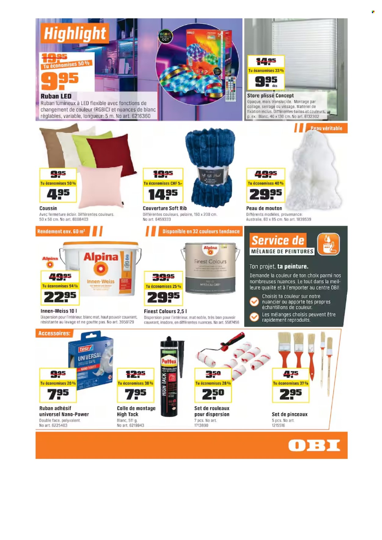 Volantino OBI - 16.2.2026 - 28.2.2026. Pagina 5. Pagina 5