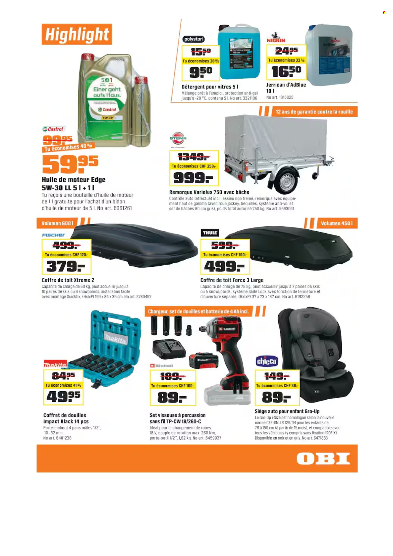Volantino OBI - 16.2.2026 - 28.2.2026. Pagina 7. Pagina 7