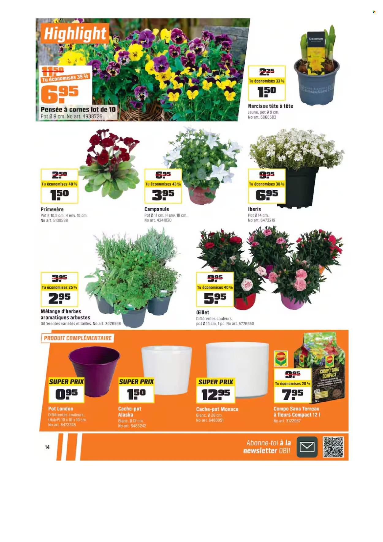 Volantino OBI - 16.2.2026 - 28.2.2026. Pagina 14. Pagina 14