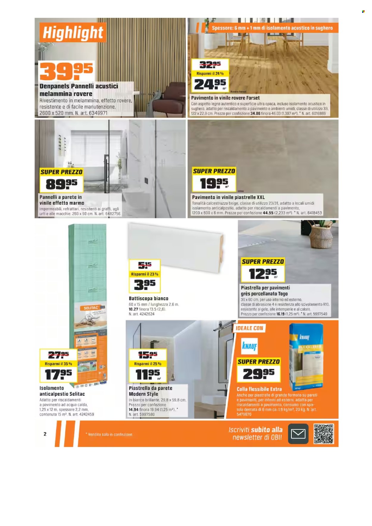 Volantino OBI - 16.2.2026 - 28.2.2026. Pagina 2. Pagina 2