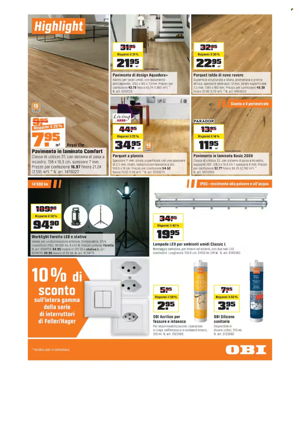 Volantino OBI - 16.2.2026 - 28.2.2026. Pagina 3. Pagina 3