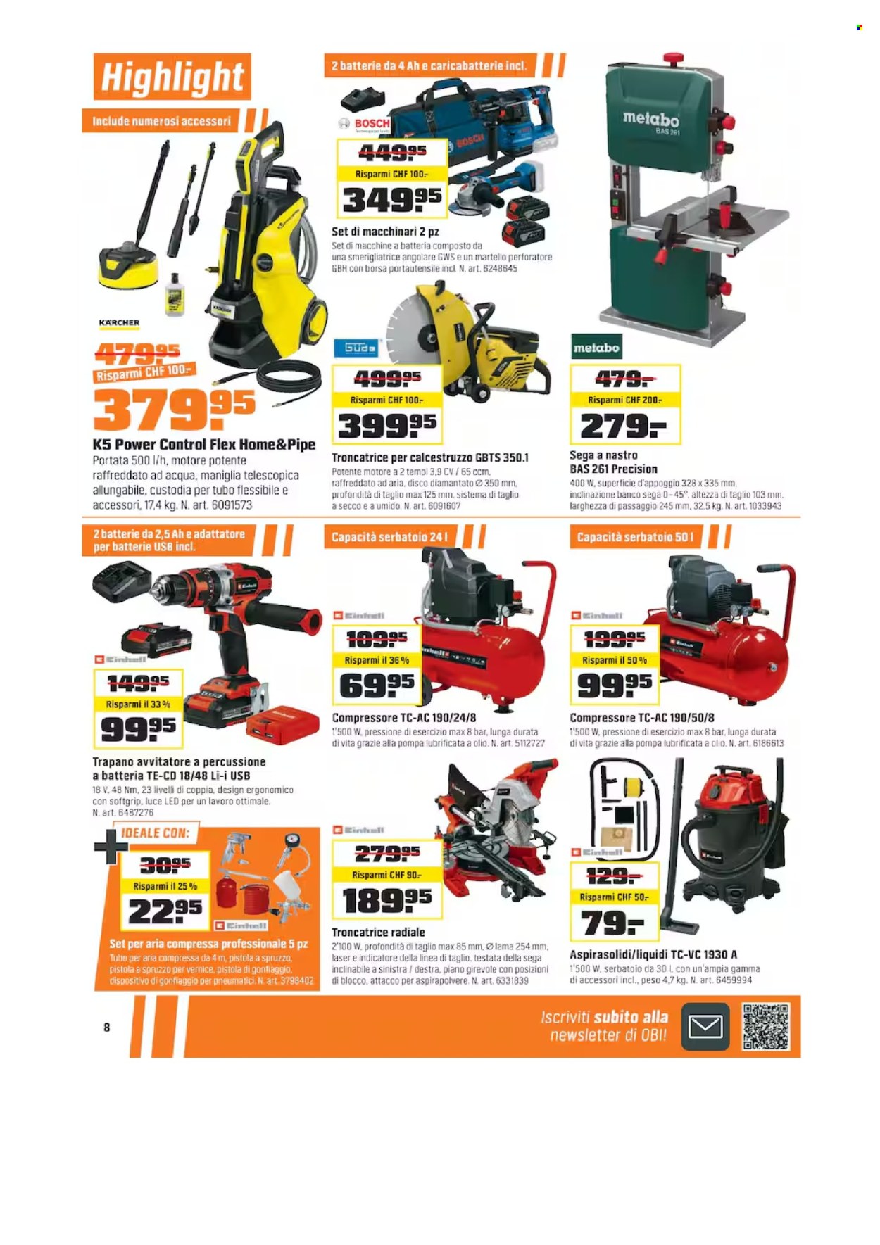 Volantino OBI - 16.2.2026 - 28.2.2026. Pagina 8. Pagina 8
