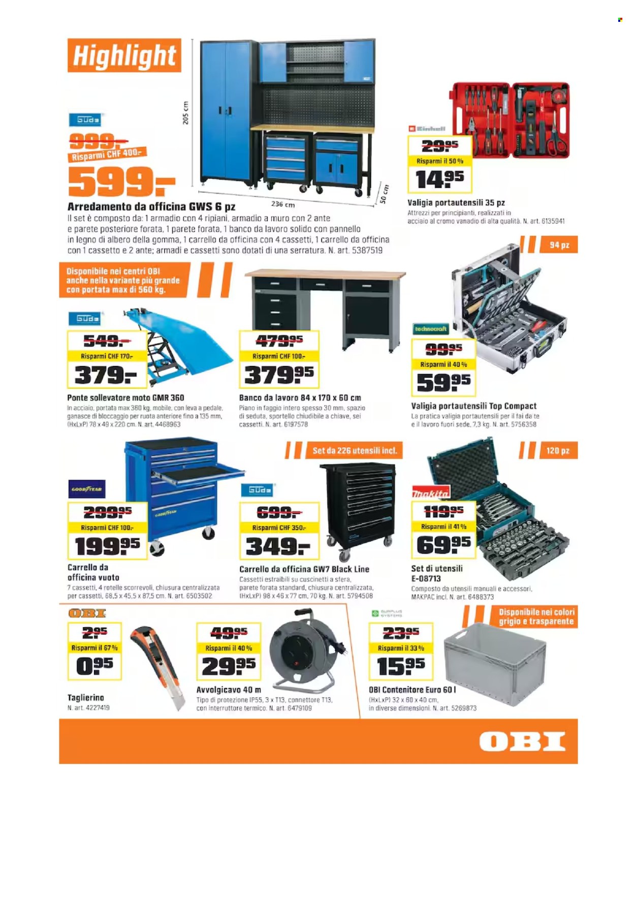 Volantino OBI - 16.2.2026 - 28.2.2026. Pagina 9. Pagina 9