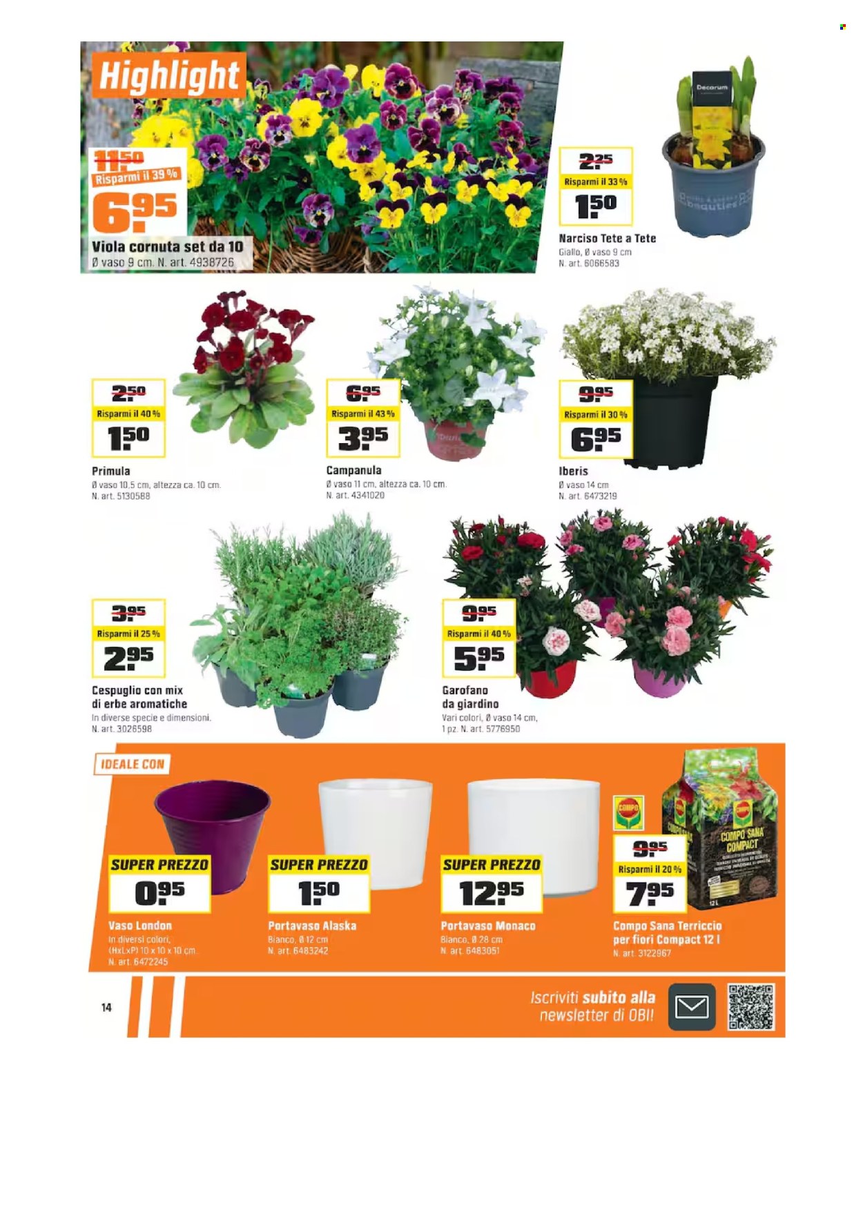 Volantino OBI - 16.2.2026 - 28.2.2026. Pagina 14. Pagina 14