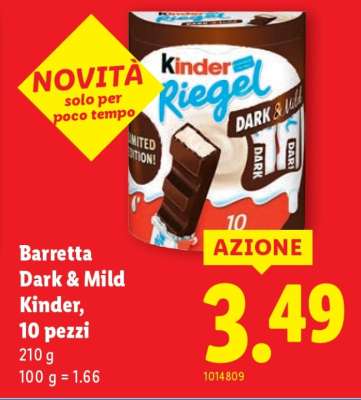 Barretta Dark & Mild Kinder, 10 pezzi