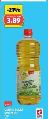 Olio di colza svizzero