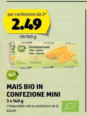 MAIS BIO IN CONFEZIONE MINI