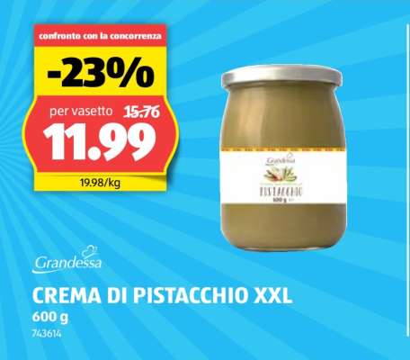 Grandessa Crema di Pistacchio XXL
