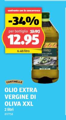 CANTINELLE OLIO EXTRA VERGINE DI OLIVA XXL