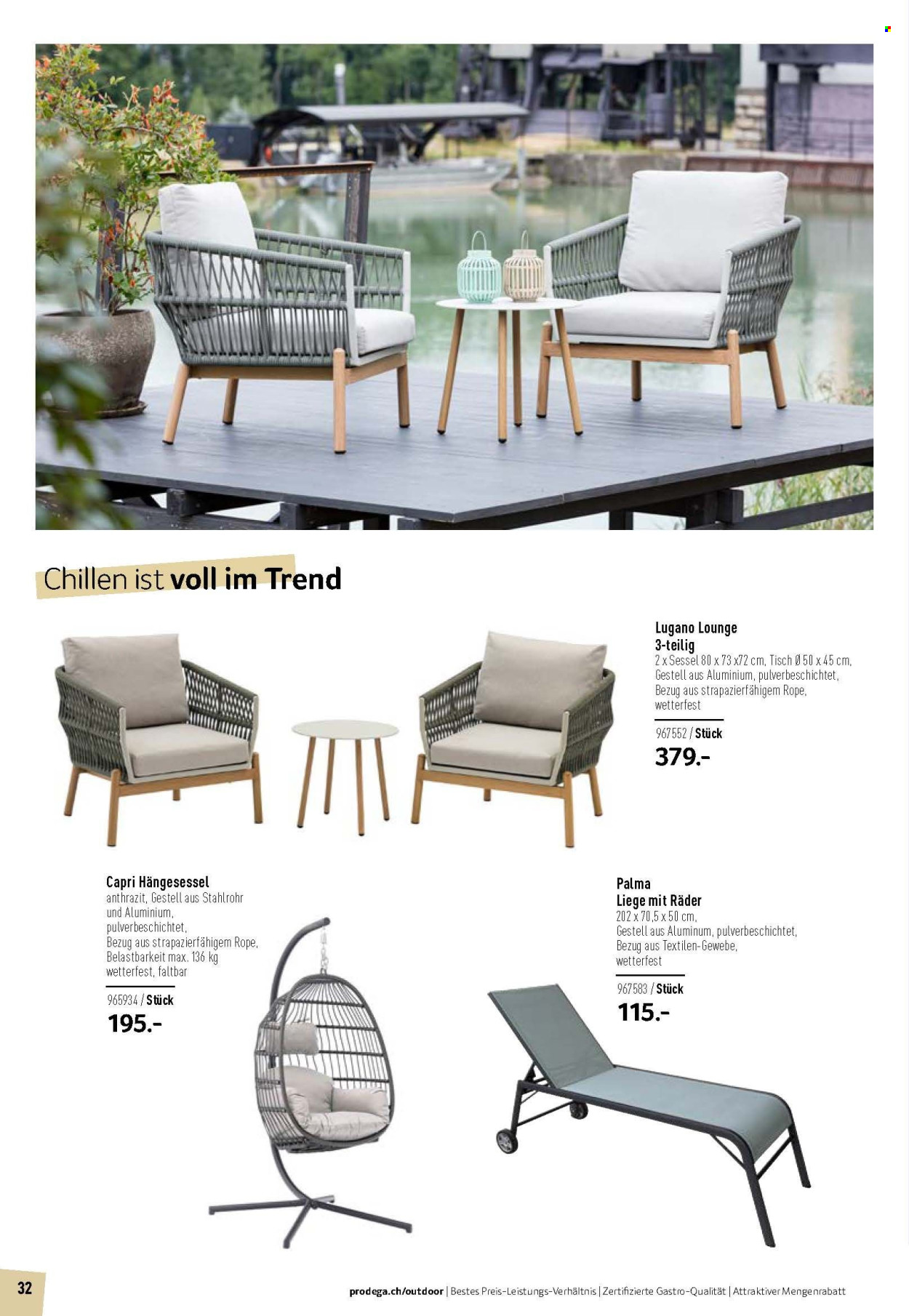 Volantino Prodega - 1.3.2026 - 31.8.2026. Pagina 32. Pagina 32