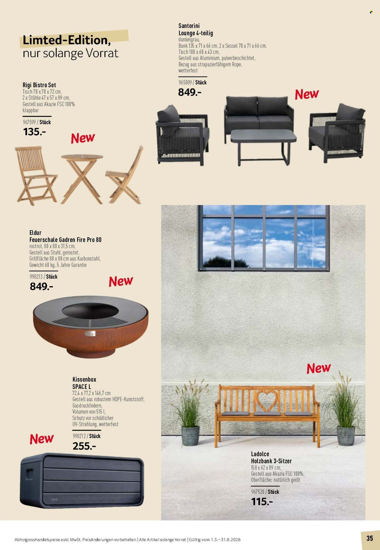 Volantino Prodega - 1.3.2026 - 31.8.2026. Pagina 35. Pagina 35