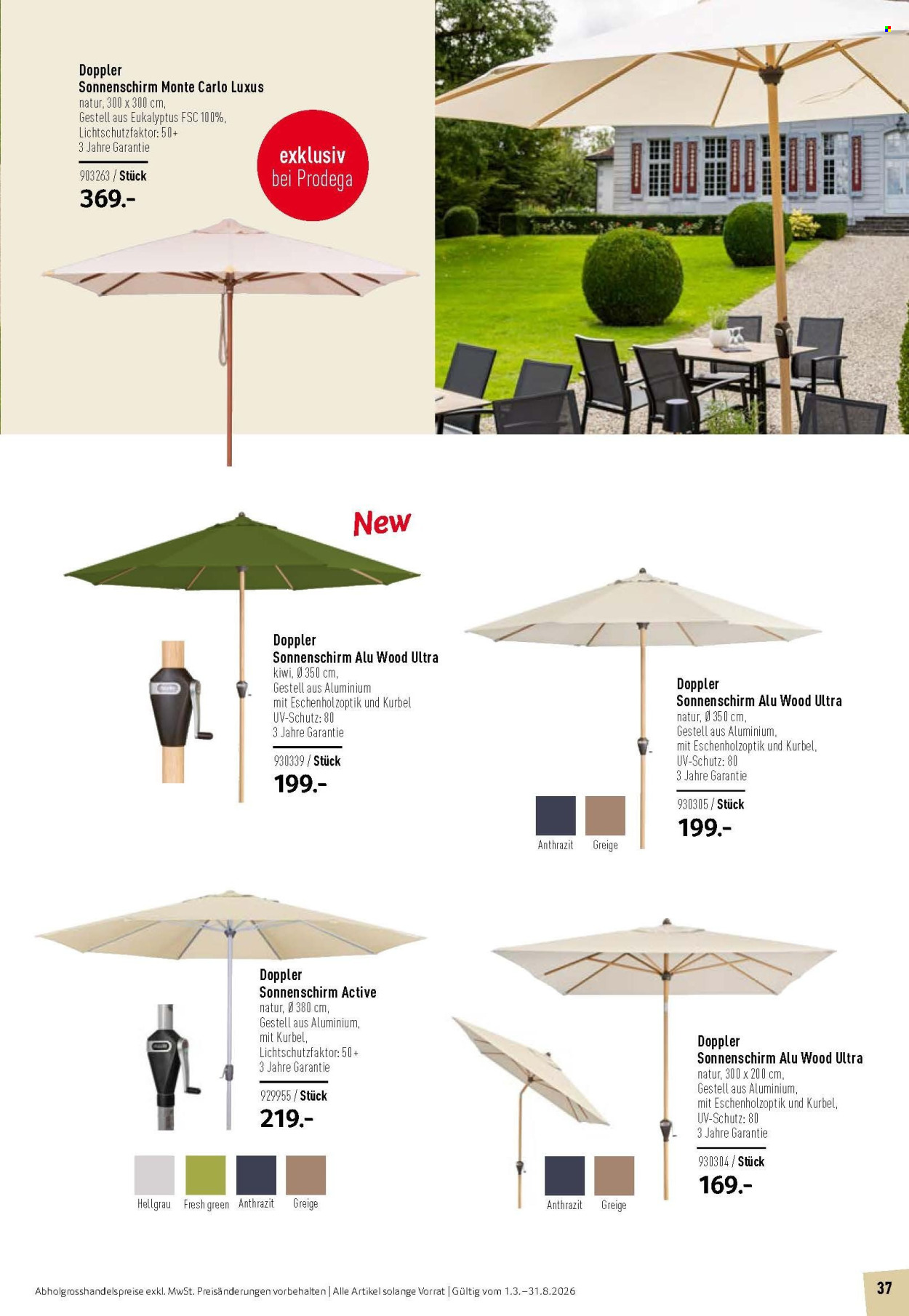 Volantino Prodega - 1.3.2026 - 31.8.2026. Pagina 37. Pagina 37