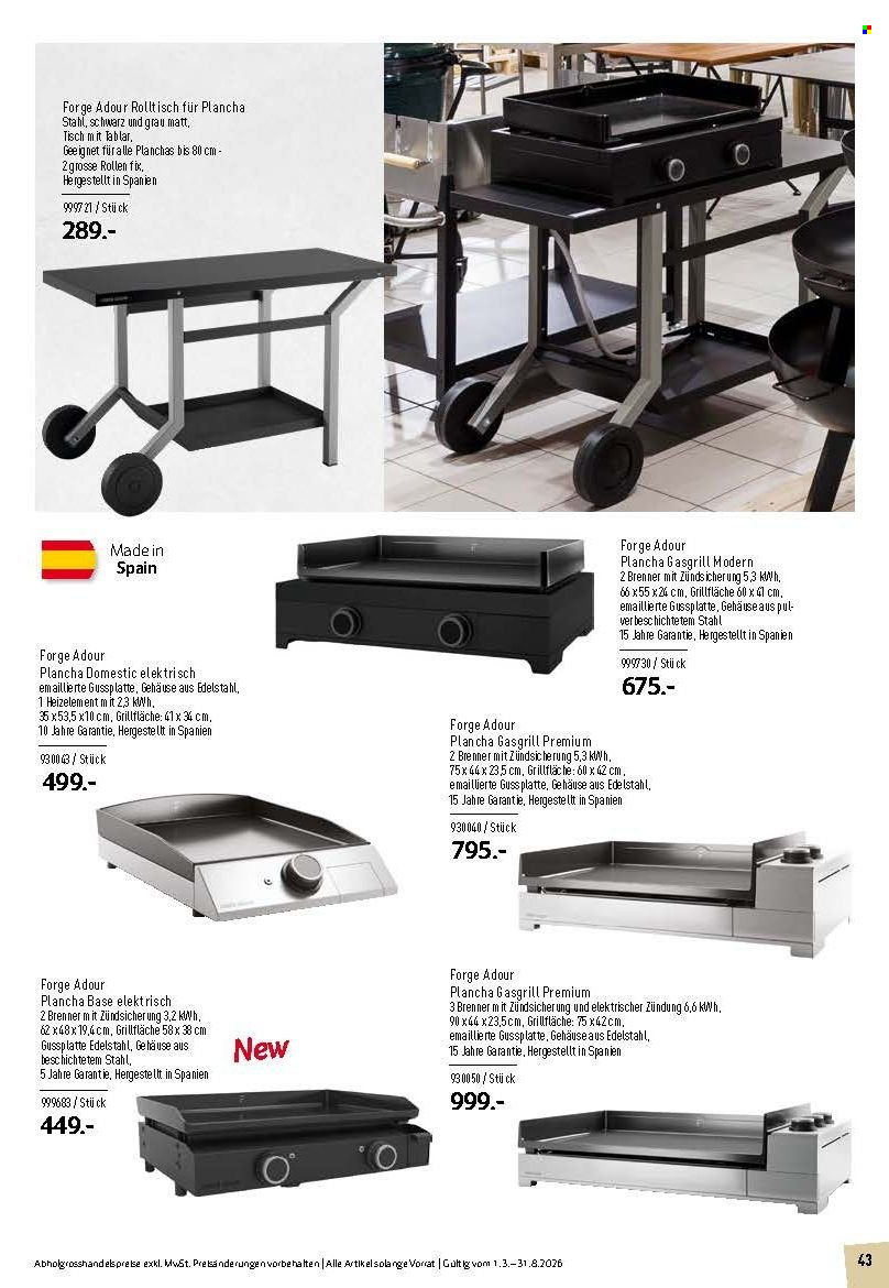 Volantino Prodega - 1.3.2026 - 31.8.2026. Pagina 43. Pagina 43