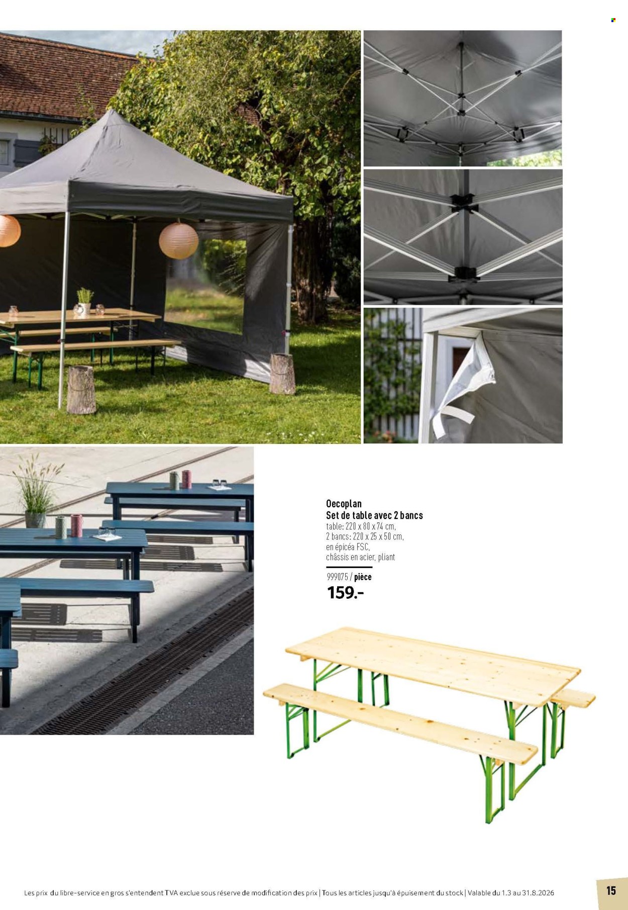 Volantino Prodega - 1.3.2026 - 31.8.2026. Pagina 15. Pagina 15