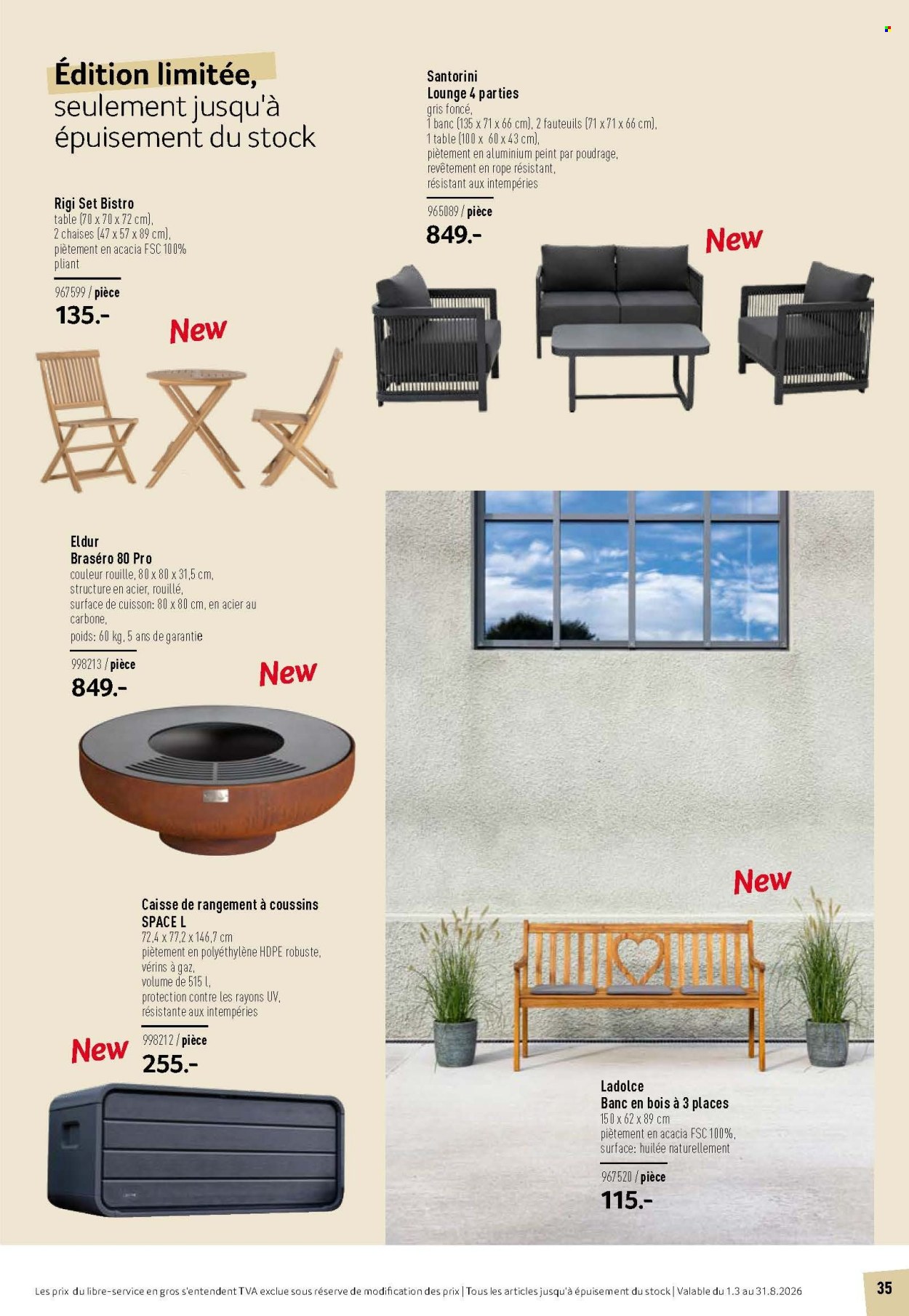 Volantino Prodega - 1.3.2026 - 31.8.2026. Pagina 35. Pagina 35