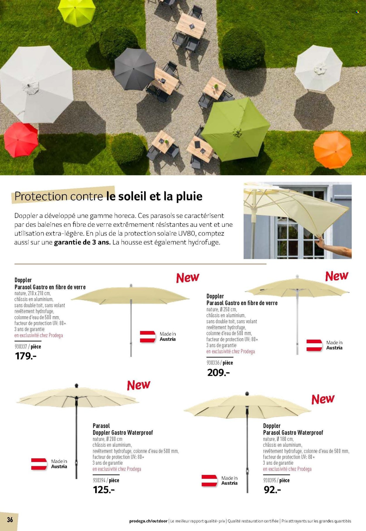 Volantino Prodega - 1.3.2026 - 31.8.2026. Pagina 36. Pagina 36