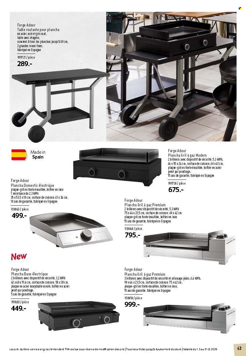 Volantino Prodega - 1.3.2026 - 31.8.2026. Pagina 43. Pagina 43