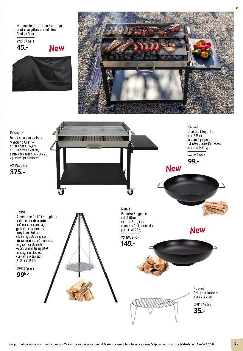 Volantino Prodega - 1.3.2026 - 31.8.2026. Pagina 45. Pagina 45