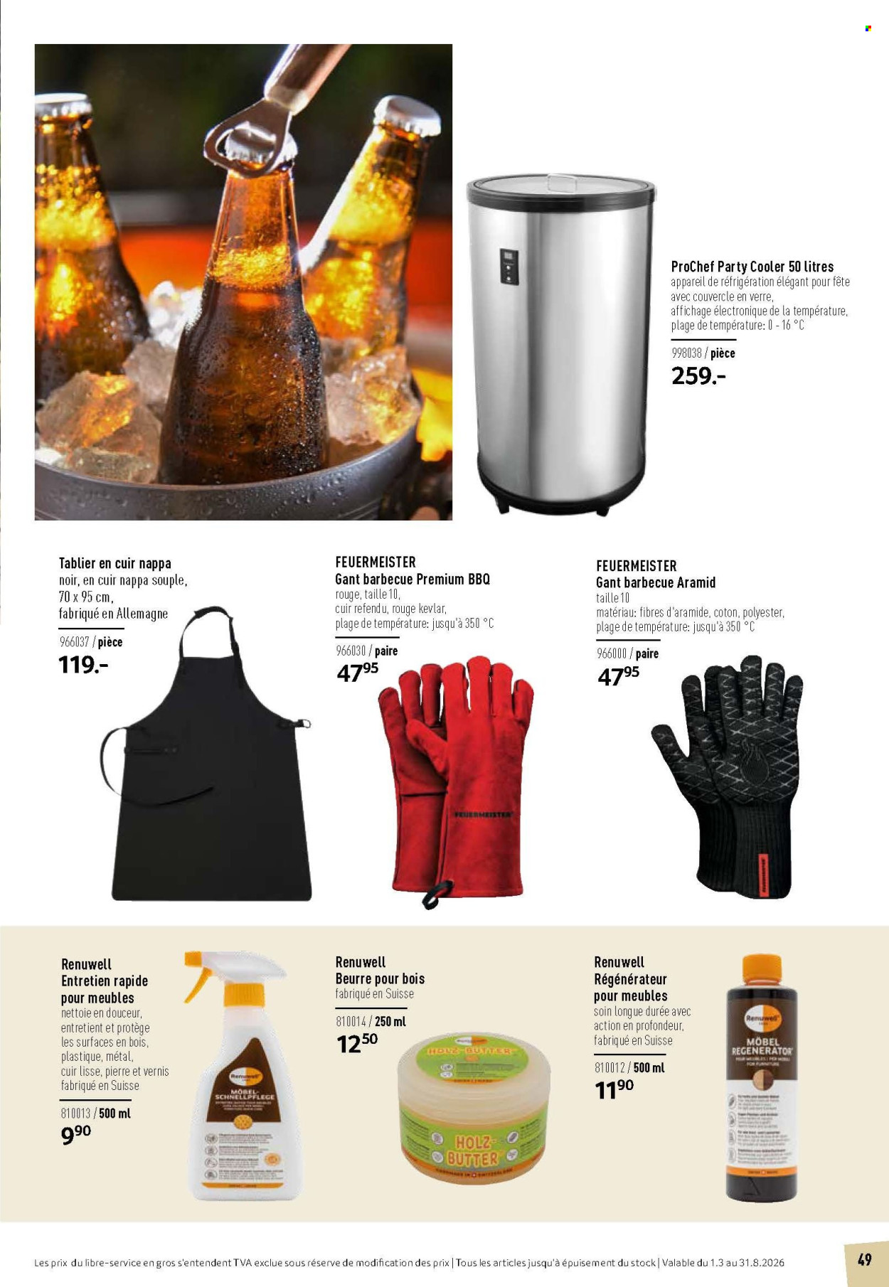 Volantino Prodega - 1.3.2026 - 31.8.2026. Pagina 49. Pagina 49