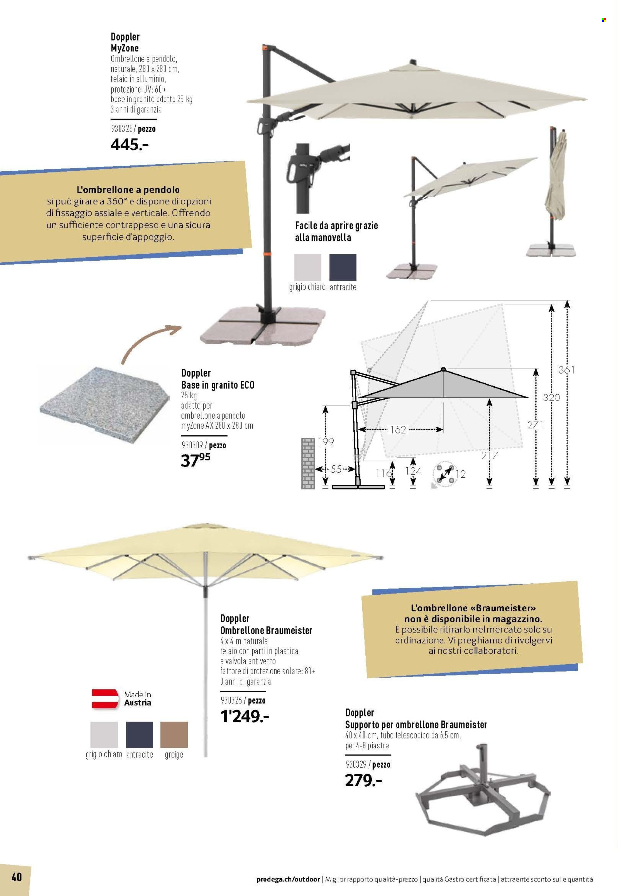 Volantino Prodega - 1.3.2026 - 31.8.2026. Pagina 40. Pagina 40