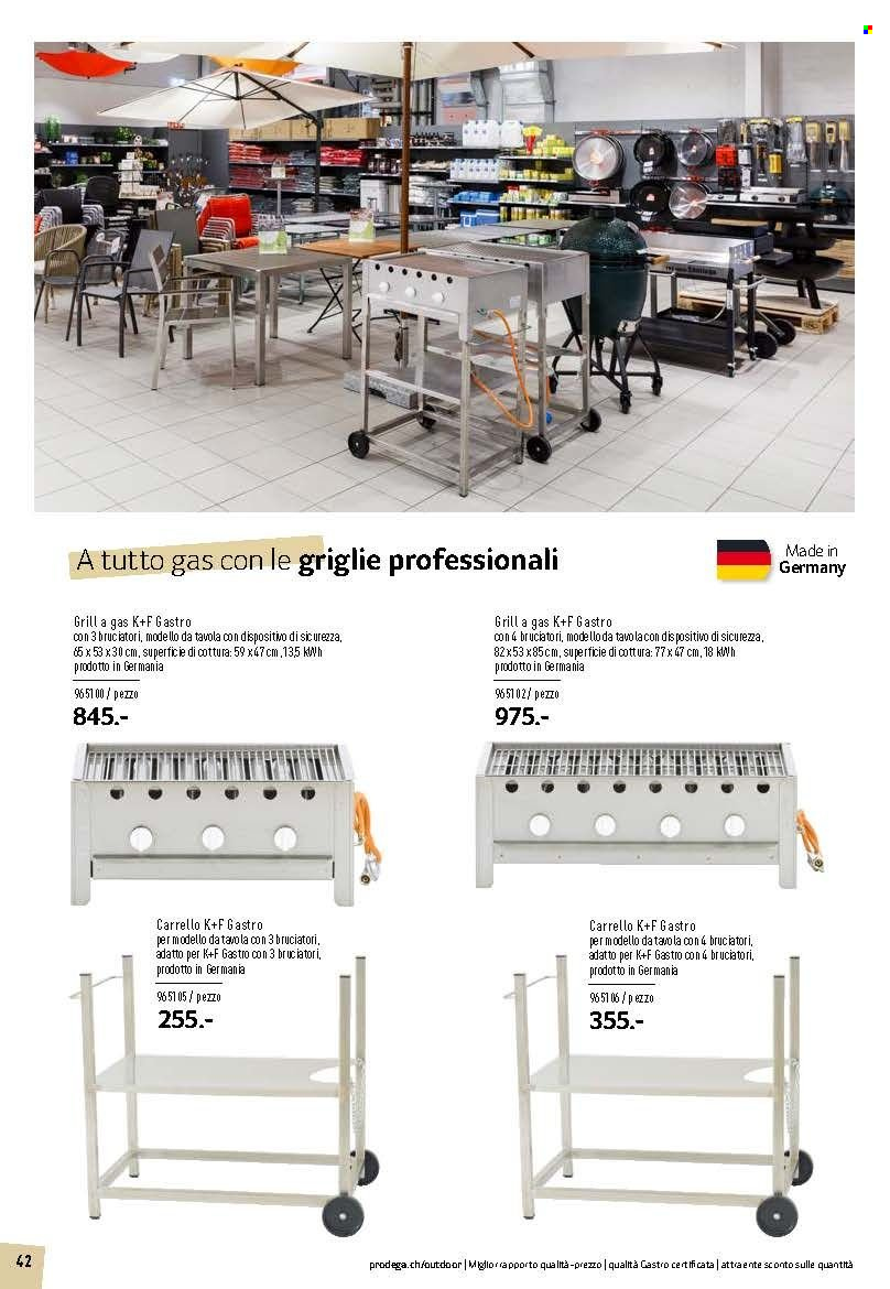 Volantino Prodega - 1.3.2026 - 31.8.2026. Pagina 42. Pagina 42