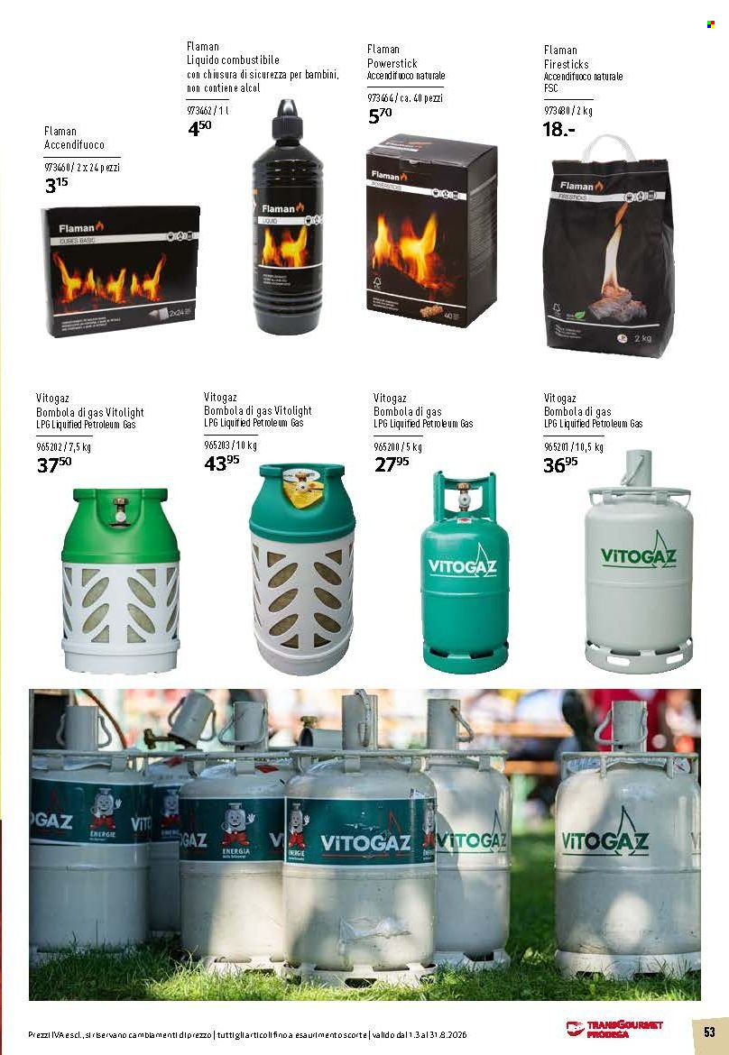 Volantino Prodega - 1.3.2026 - 31.8.2026. Pagina 53. Pagina 53