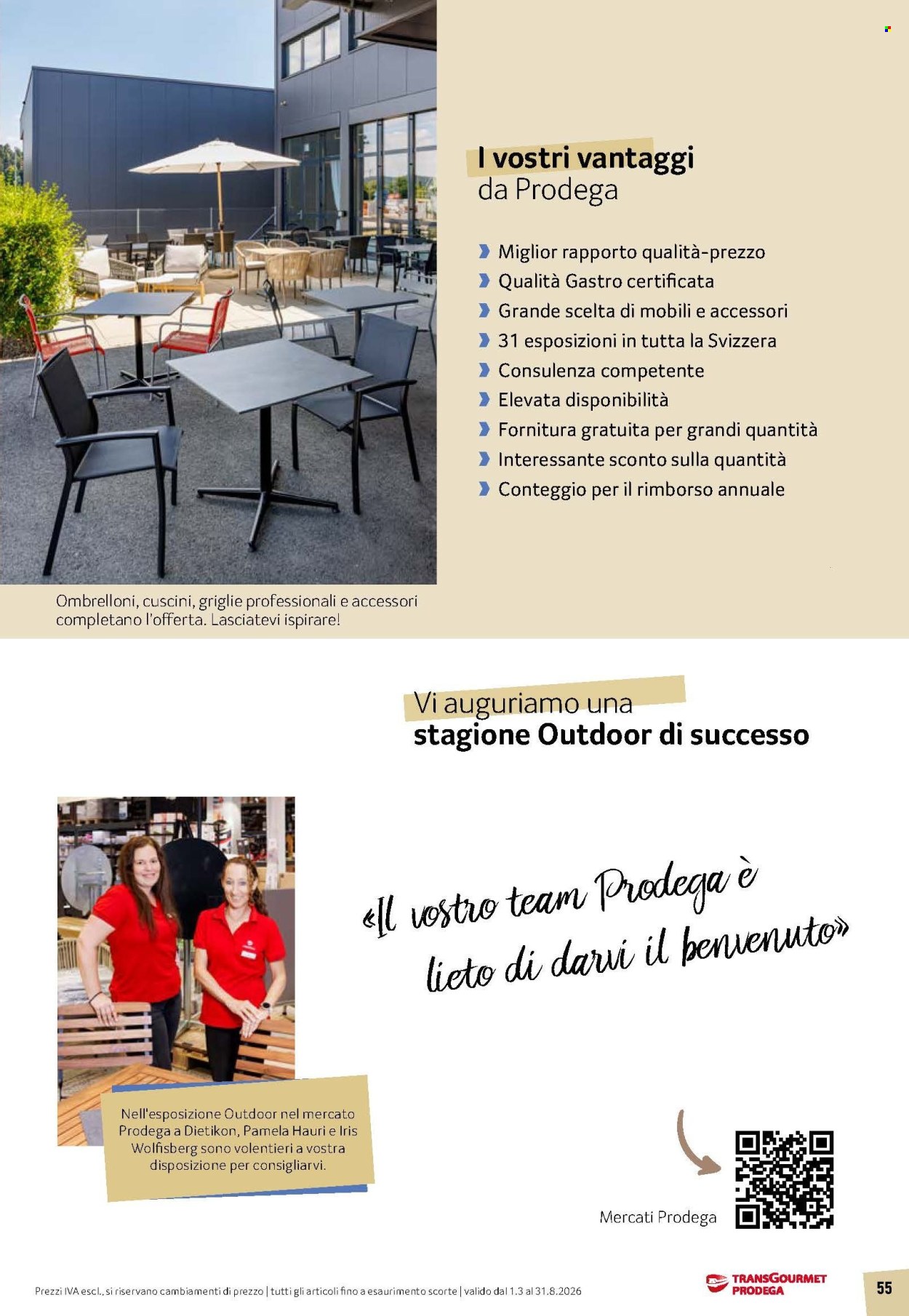 Volantino Prodega - 1.3.2026 - 31.8.2026. Pagina 55. Pagina 55
