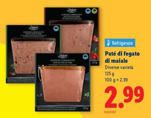 Paté di fegato di maiale