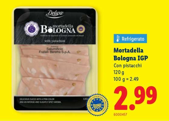 Mortadella Bologna IGP