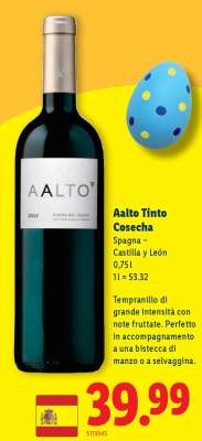 Aalto Tinto Cosecha