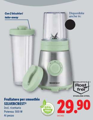Frullatore per smoothie SILVERCREST