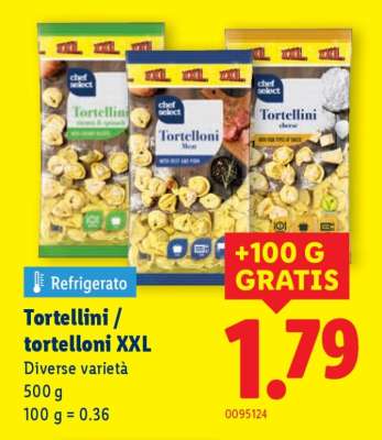 Tortellini/​tortelloni XXL