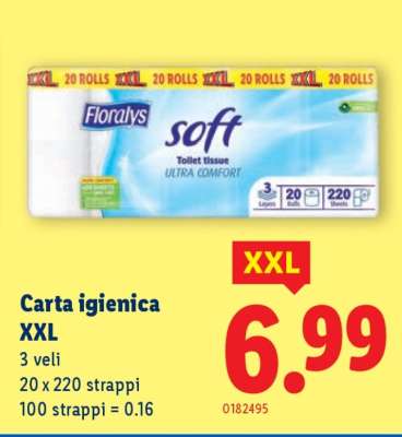 Carta igienica XXL
