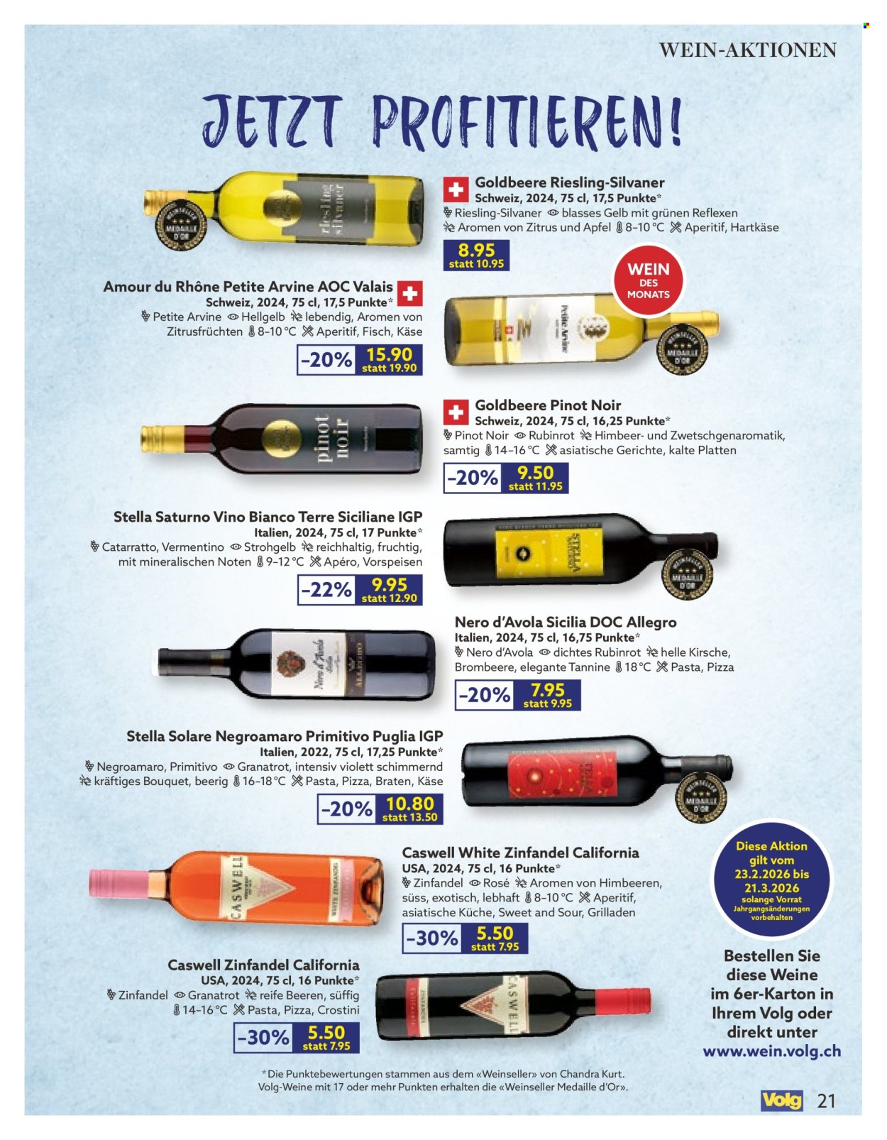 Volantino Volg - 1.3.2026 - 31.3.2026. Pagina 21. Pagina 21