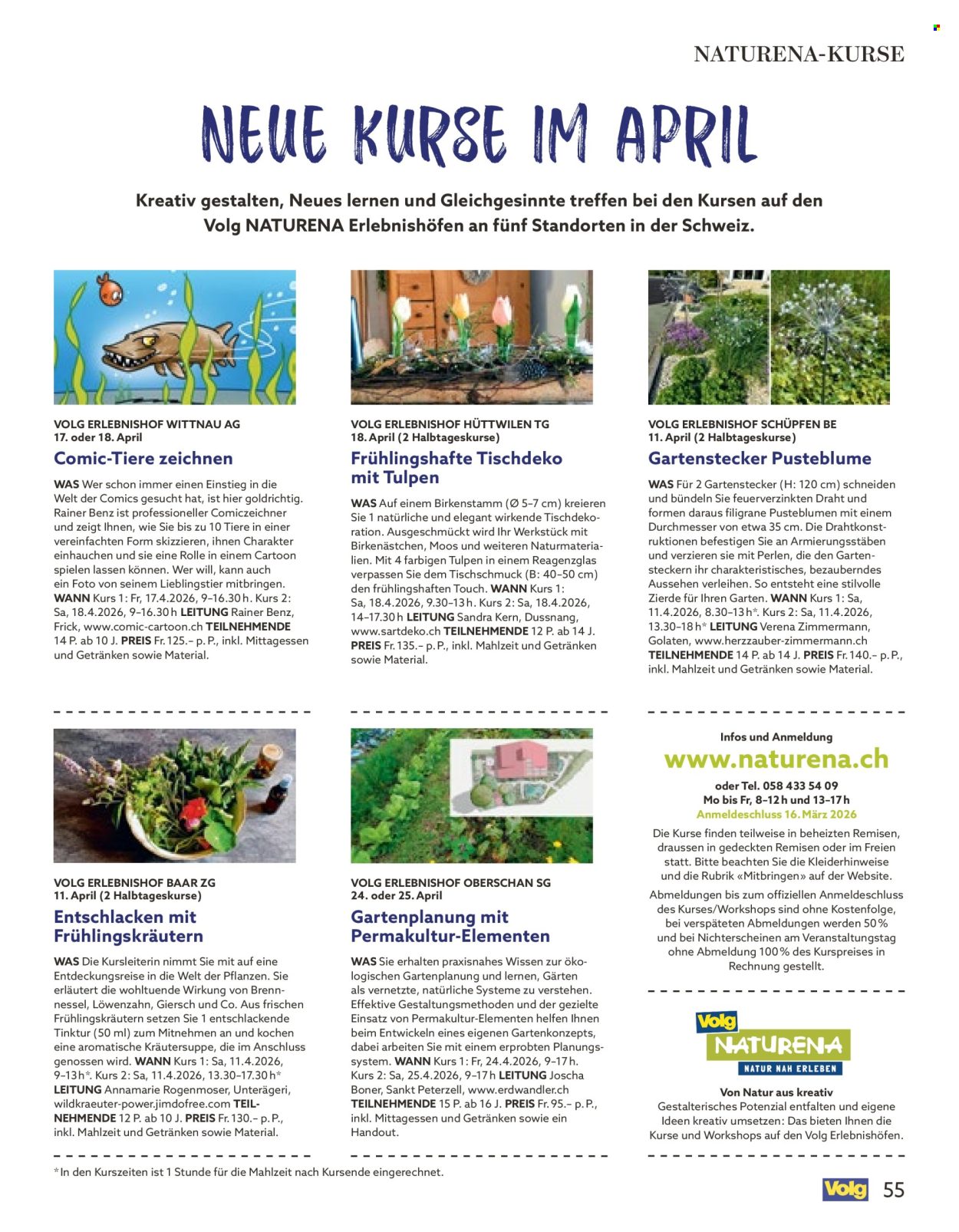 Volantino Volg - 1.3.2026 - 31.3.2026. Pagina 55. Pagina 55