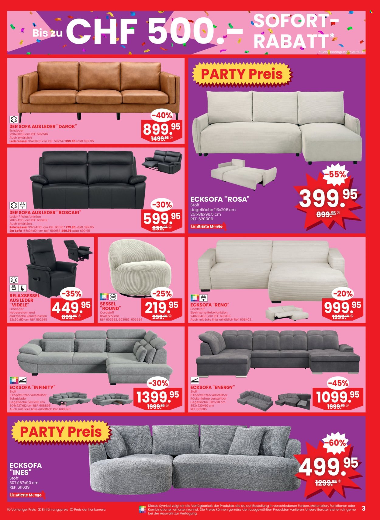 Volantino Conforama - 25.2.2026 - 10.3.2026. Pagina 3. Pagina 3