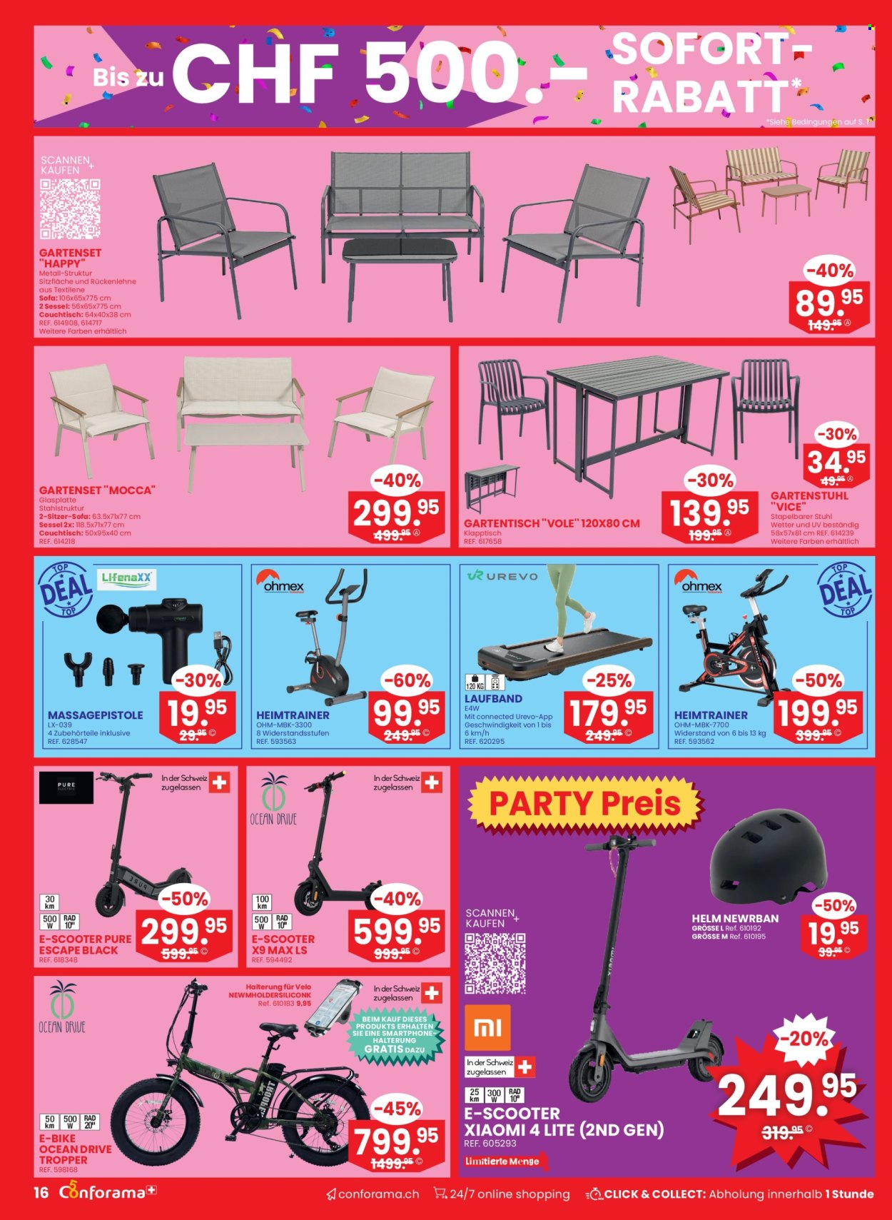 Volantino Conforama - 25.2.2026 - 10.3.2026. Pagina 16. Pagina 16