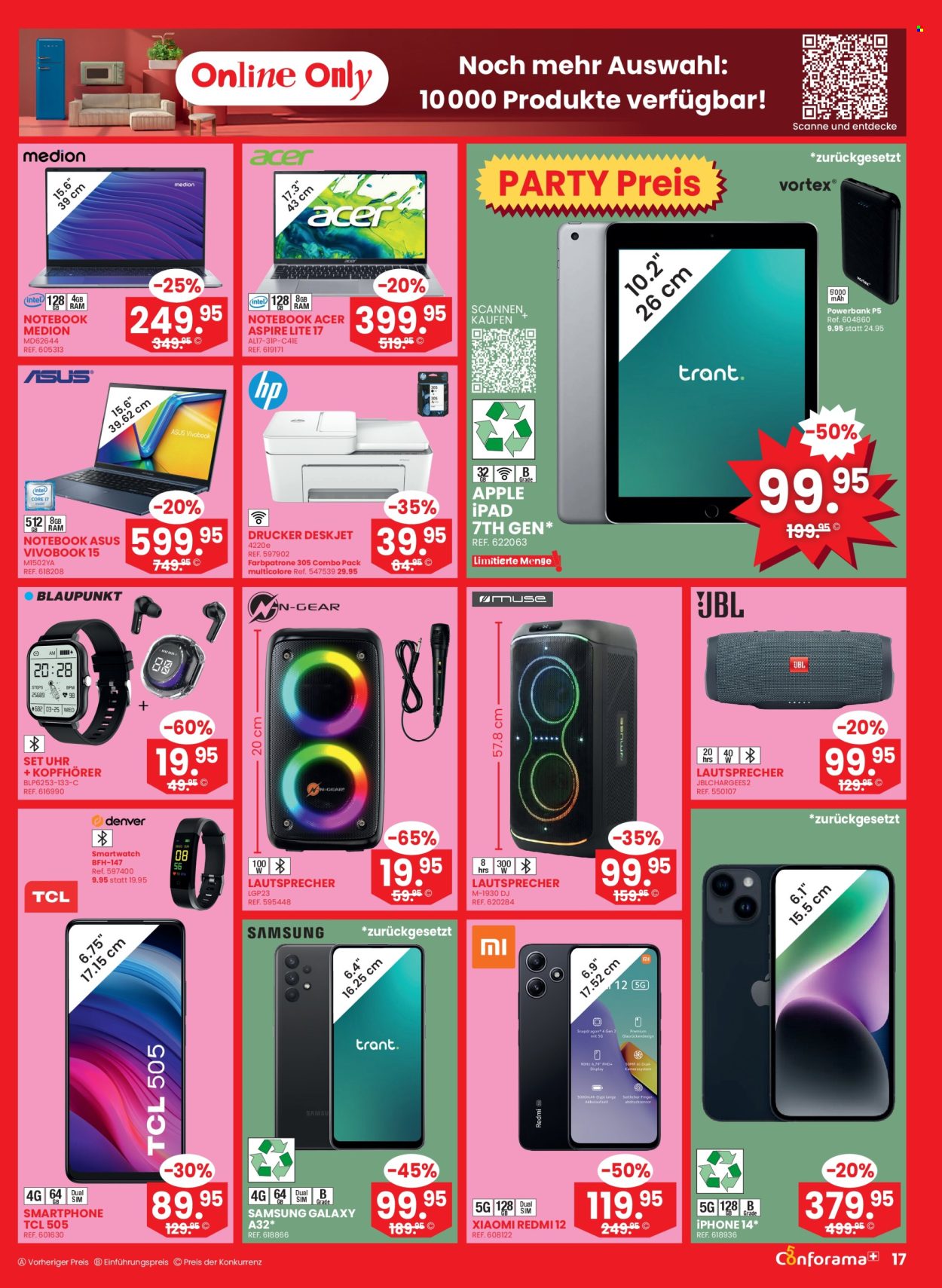 Volantino Conforama - 25.2.2026 - 10.3.2026. Pagina 17. Pagina 17